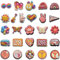JEYORZY set de 26 piezas de Pines para zapatos de Crocs, accesorios Jibbitz con dibujos animados para médicos, enfermeras y niños，Decoración divertida y original para tus Crocs