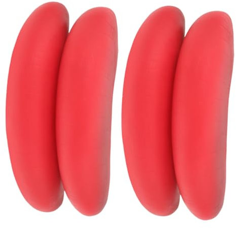 JUMPLAWN 2sätze Lustige Rote Wurstmund Requisiten Für Karneval Und Cosplay Überdimensionale Lippen Für Scherze Und Auftritte Für Aprilscherz Und Maskeraden