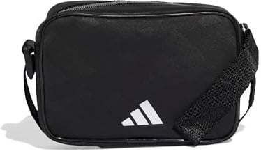 adidas Unisex MONOGRAM ESSENTIALS SHOULDER BAG, black/white, One size