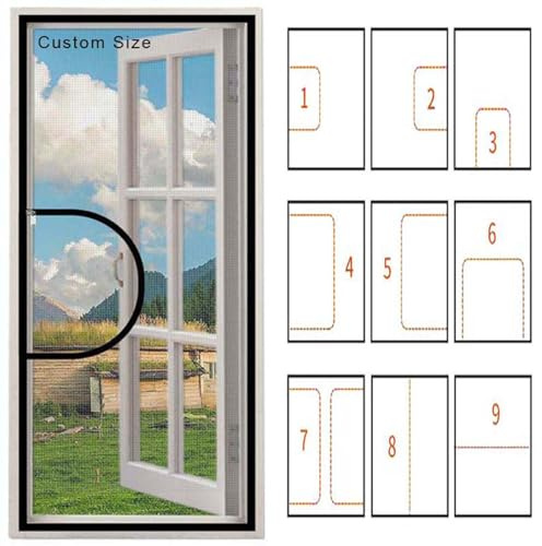 Custom Window Protection for Cats Safety Net,Indoor Window Nets to Keep Bugs Out,Anti-Scratch Balcony Guard Net Anti-Mosquito Fly Screen Netting