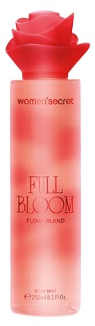 women'secret Flowerland Full Bloom Body Mist 250 ml – Blumig-fruchtiges Damen Bodyspray mit Apfel & Jasmin, Erfrischender Duft für den ganzen Tag