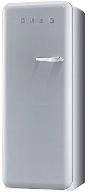 Smeg FAB28LX1 Réfrigérateur sur pied/A++ / 248 L/argenté/avec compartiment congélateur intégré/butée à gauche