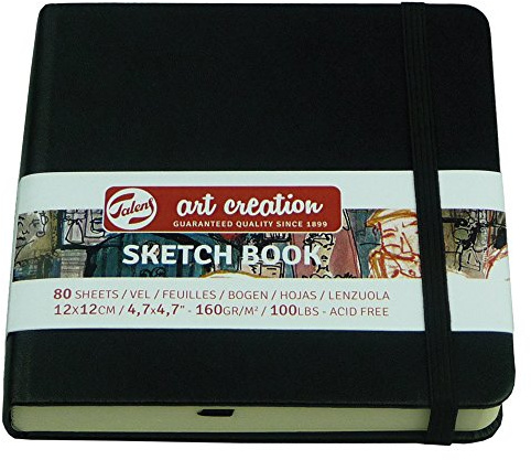 NEU Art Creation Sketch Book, 12x12cm, 80 Blatt, 140g/m²