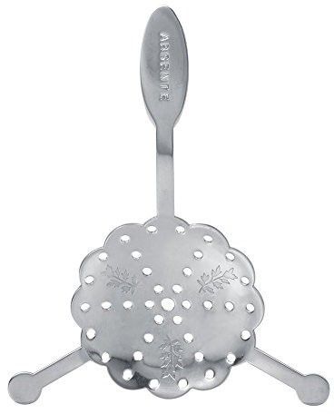 TOPINCN Wormwood Spoon Stainless Steel Absinthe Spoon Cocktail Bar Glass Cup Drinking Filter (#3)