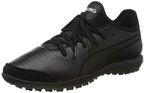 PUMA Unisex King Pro TT Fußballschuh, Black White, 40 EU