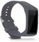 kwmobile Strap Compatible with Polar A360 / A370 Strap - Replacement Silicone Watch Band - Grey
