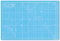 Elan A3 Cutting Mat Blue, 5-Ply Hobby Board for Crafts 44X30 CM, Self Healing Cutting Mat A3, Recycled PVC Craft Board for Sewing & Quilting