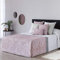 Lanovenanube Steppdecke Palma, 150 cm Bett, Rosa