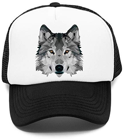 Kristallin Wolf Kinder Kappe Baseball Rapper Cap