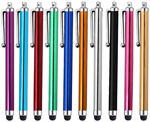 Stift für Touchscreen-Handy, Stift für iPhone, iPad, Samsung, Huawei, Xiaomi, Oppo, vivo (rot)