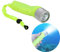 Linterna, 4 x AA Buceo Aleación de aluminio Linterna de buceo LED Impermeable Luz fuerte para acampar Explorar