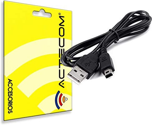 actecom Cable de Carga USB Compatible con Nintendo DSi, DSi XL, 2DS, New 2DS XL, 3DS, 3DS XL, New 3DS, New 3DS XL, Conector USB – Durabilidad y Compatibilidad Amplia