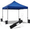Yaheetech Carpa Plegable 3x3 Carpas para Exteriores Camping Cenador de Jardín Impermeable Sombrilla Carpa Playa Terraza Toldo Altura Ajustable de 323-341cm con 4 Bolsas