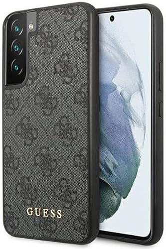Hülle Guess GUHCS23SG4GFGR Samsung S23 S911 grau 4G Metal Gold Logo