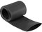 QUARKZMAN Guaina Termica 50mm Dia 80mm W 1m L 2:1 Guaina Termorestringente Antiscivolo Calore Retraibile Tubi Elettrico Isolamento per Elettrificato Attrezzature, Nero