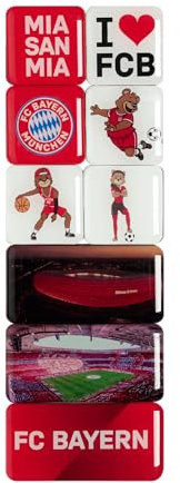 FC Bayern München Magnet 9er-Set Kinder I Fußball