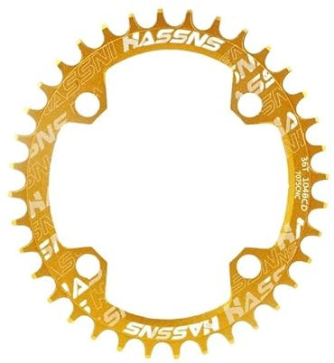 Platos para Bicicletas Anillo de Cadena de Bicicleta de montaña, Corona Ovalada, Corona 104bcd, 30, 32, 34, 36, 38, 40, 42 Dientes, Plato de Bicicleta de montaña, piñón Redondo for Ciclismo (Size : 3