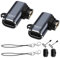 FirSea Adaptateur Type C pour Coude latéral Connecteur Chargeur Montre Garmin, 2 lot chargeurs USB Type C Femelle vers Garmin Compatible Les Garmin Fenix 7/7S/7X/6/6X/6S Forerunner 965/955/255