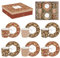 Easy Life COFFRET 6 TASSES A CAFE 10CL EN PORCELAINE FLEURS DE REVES