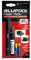 BLUFIXX-Pro Set Fliesen Schwarz - PRO-EDITION 2024 - Reparaturstift für Fliesen, Granit und Marmor, Repariert Bohrlöcher, Risse und abgeplatzte Kanten, Lichthärtendes Gel mit LED Licht