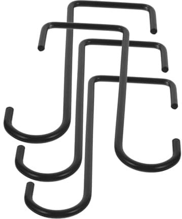 OSALADI Over Fence Hanging Basket Bracket Wrought Iron Hooks for Outdoor Planters