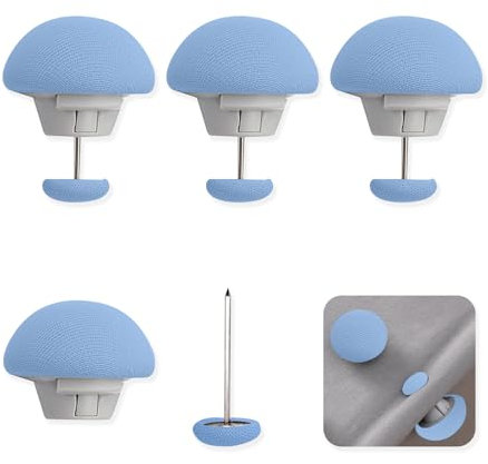 RYHHH Clips De Housse De Couette,Attaches De Couette Clip,Clip De Couette,Anti-Dérapant,Garder Coins De Couettes/Couvertures en Place pour Éviter Les Plis Et Les Bouger (Bleu,4 Pièces)