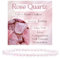 Bivei Quarzo rosa - Amorevole Braccialetto di Cristallo per Donna 4mm Perle Pietra Semipreziosa Naturale Elastico Estensibile Gioiello Regalo Yoga