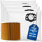 DeClean Vliesfilterbeutel Kompatibel mit Kärcher KFI 357 – WD 2 Plus, WD 3 (4 Beutel 1 Filter)