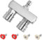 Hochdruckreiniger Düsen, 2-in-1 Power Washer Nozzle Tip, Dual Pressure Washer Nozzle mit 4PCS Pressure Washer Spray Nozzles (0 Grad rot & 40 Grad weiß), 1/4 Zoll Quick Connect, 5000 PSI