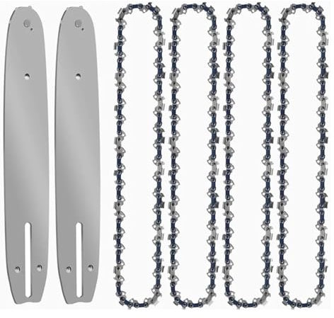 ainih Sega elettrica da 10 pollici 3/8LP 40 maglie di trasmissione Catene for motoseghe Lama for sega da legname Catena for motosega da potatura Accessori for motoseghe Taglio del legno