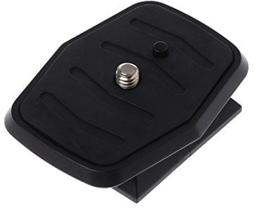 Azxcvbnm Quick Release Plate QB-4W Tripod Screw Adapter For YUNTENG Velbon Smartphone Handheld