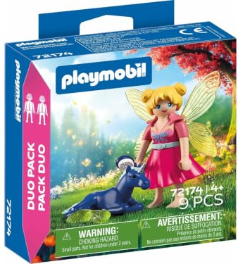 Playmobil DuoPack Fée avec Chiot Licorne