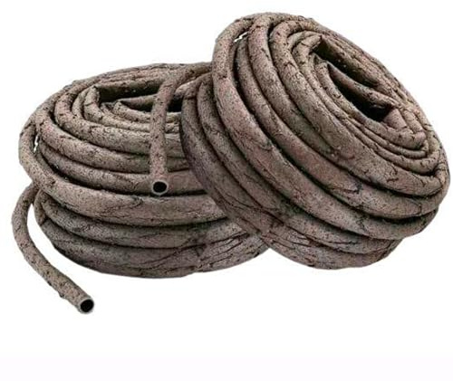 Manguito de Gestión Cable Funda Vid Artificial para Exterior Jardín,PVC Flexible Tubo Hueco Macarrón Protector de Cables,Cubre Management Ocultar Sleeve Ordenar Guardacables(ID 10mm x 10m L)