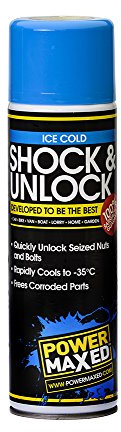 Power Maxed PMSU500SC11 Shock and Unlock Spray Can, 500 ml