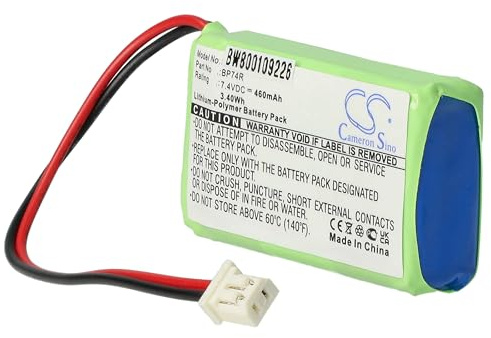 vhbw Akku kompatibel mit Dogtra 3502NCP | 3500RX, 3500NCP Hundehalsband Hunde-Trainer (460 mAh, 7,4 V, Li-Polymer)