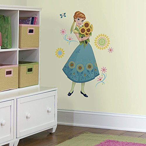 Room Mates Stickers Muraux La Reine des Neiges Anna