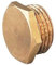Bouchon laiton tête 6 pans brut à visser M 40x49