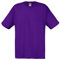 Fruit of the Loom - T-Shirt 'Original T' / Purple, XL