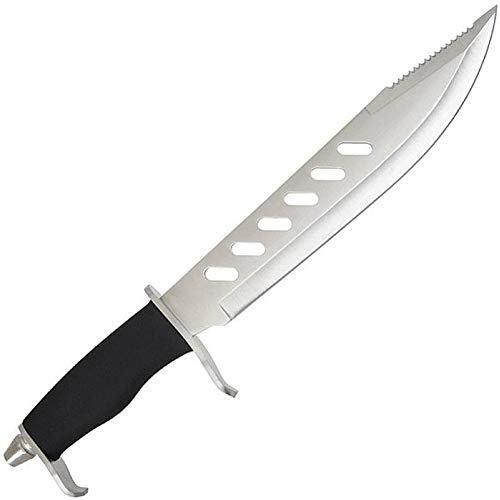 Anglo Arms Outdoormesser Grip 80 - Silber - Edelstahl - K-HUNT-575-15