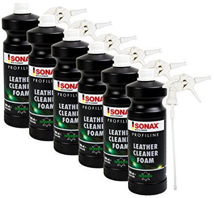 SONAX 6X 02813000 PROFILINE LeatherCleaner Foam LederReiniger LederPflege 1L