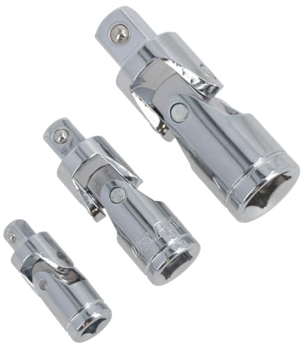 1/4 3/8 and 1/2 Drive Universal Joint UJ Wobble Angle Extension Bergen