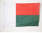 AZ FLAG - Drapeau Madagascar - 45x30 cm - Pavillon Nautique Malgache Spécial Bateau Et Extérieur En Maille Bloquée Avec Anneaux Plastiques Intégrés - 30g