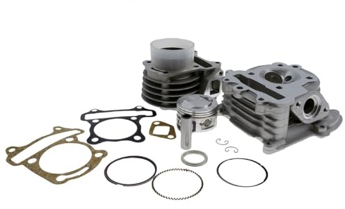 Zylinder 90ccm NARAKU V2 GY6 139 QMA/QMB kompatibel mit BAOTIAN BT49QT-12A1 | Sportzylinder Big Bore Aluminium, 90ccm 4-Takt, 52,4mm Bohrung, 13mm Kolbenbolzen; kompatibel mit BAOTIAN BT49QT-12C1 REBELL