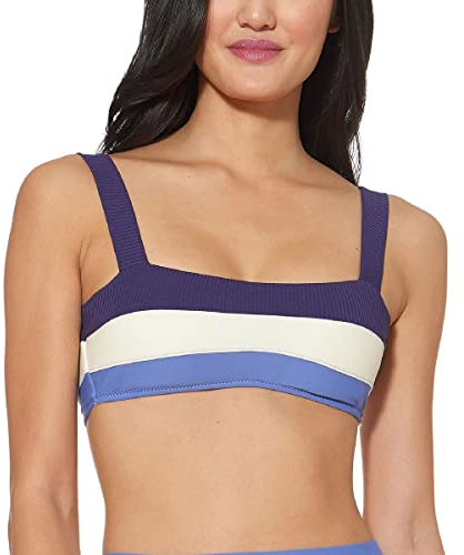 Jessica Simpson Women's Chop & Change Straight Panel Bandeau Top
