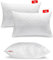 Softimi Gestepptes Premium Kissen 2er Set 50x60 cm Antiallergisch - Anti-Milbe - Geruchlos sofort verwendbar - Mit Härteeinstellung (2er Set 50x60 cm)
