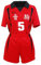 Fortunezone Anime High School Uniform Volleyball Team Cosplay Kostüm Sportbekleidung
