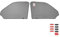 HEYNER® OEM Sonnenschutz VORN passend für VW Multivan (T5) (2003-2015)