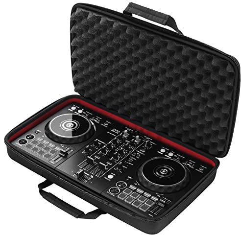 Odyssey Pioneer DDJ-400/DDJ-RB/Traktor S2/Traktor S2 MK3 EVA Case Redline Soft Case Series, Rosso, Compatto