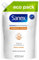 SANEX - Dermo Nourrissante Surgras- Gel douche formule Crème - Pour Toute La Famille- Développée Avec Des Dermatologues - Hydrate En Profondeur la Peau Sèche- Lot de 12 recharges Ecopacks X 450 ml