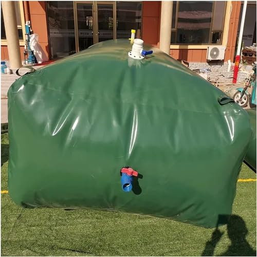 AviiSo Grande capacité bidons pliants pour l'arrosage des Plantes, Sac de récipient d'eau de Secours, Grande capacité (Size : 1.5x1x0.6m/900L/237Gallon)
